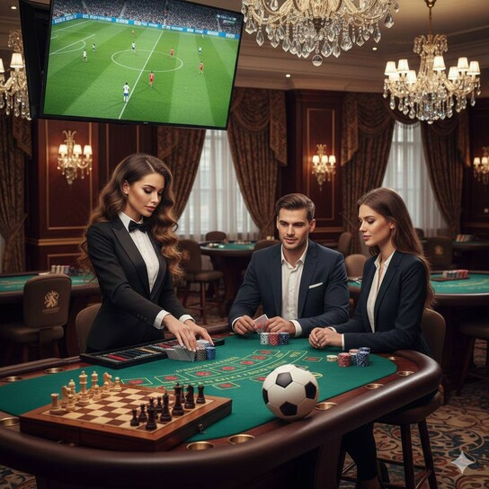 蓝洞棋盘 · 围棋对弈意境